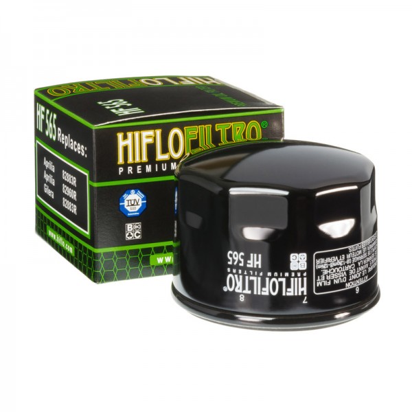 hiflo Ölfilter HF565 Motorradölfilter passend für Aprilia Shiver / Dorsoduro / Mana / Caponord