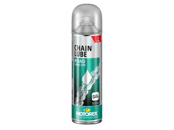 Motorex Kettenspray Chain Lube Road 500ml / 56ml