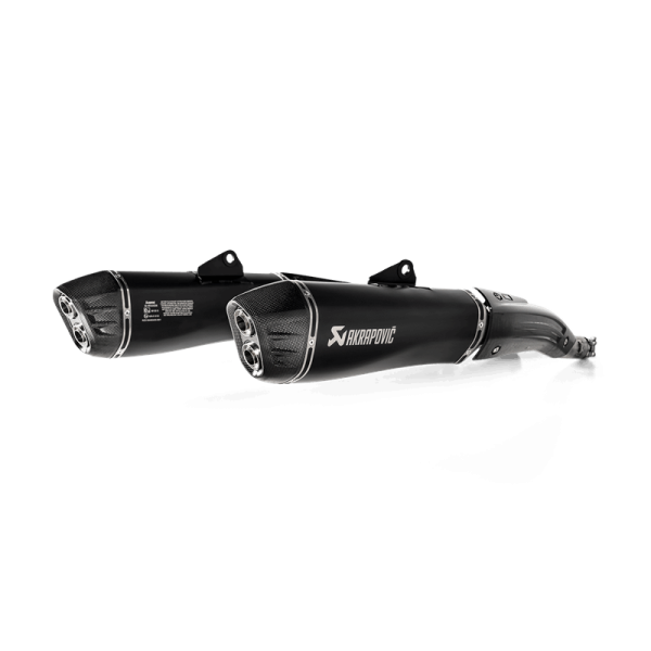Akrapovic Slip On Schalldämpfer Titan passend für BMW K1600B / K1600 Grand America; Baujahre: 2017-2