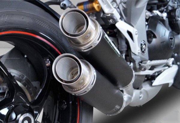 Bodis GPX 2 Endschalldämpfer passend für Triumph Speed Triple; Baujahre: 2018-2019