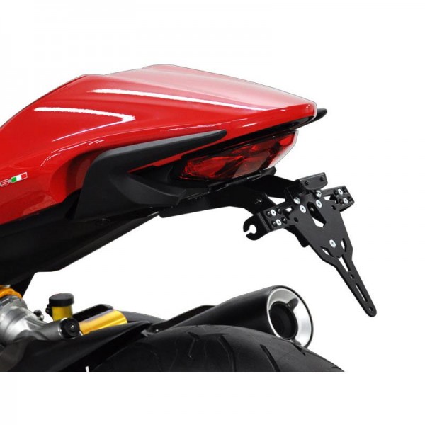 ZIEGER Pro Kennzeichenhalter passend für Ducati Monster 1200 /1200 S; Baujahre: 2014-2016