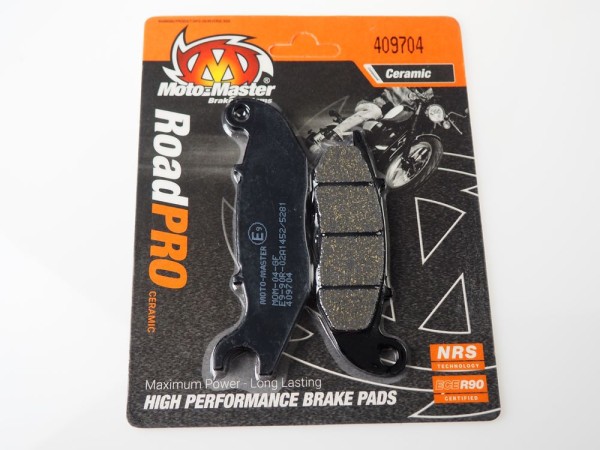 Moto-Master Bremsbelag vorn passend für Honda CBF CBR MSX Grom Monkey - 409704 409701