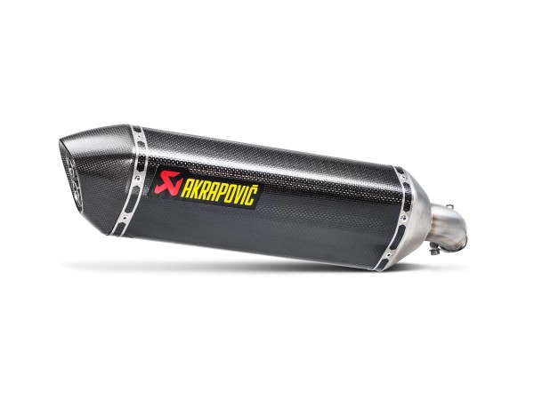 Akrapovic Slip On Schalldämpfer Carbon passend für Suzuki SV650 / X; Baujahre: 2016-2021