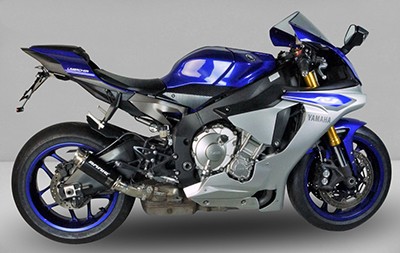 Bodis GPC-RS II Endschalldämpfer passend für Yamaha YZF R1 - R1M, Baujahre: 2015-2019