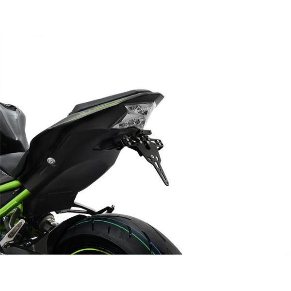 ZIEGER Pro Kennzeichenhalter passend für Kawasaki Z900 / Z H2; Baujahre: 2017-2022
