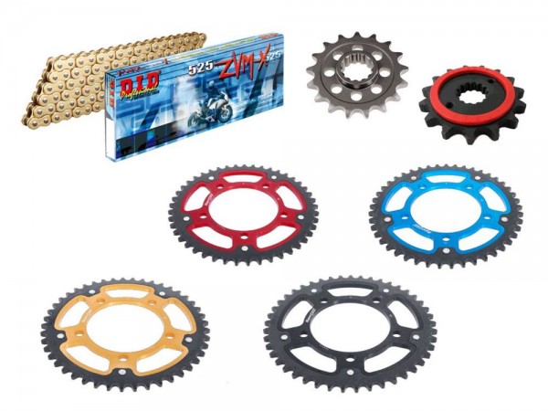 DID Kettensatz passend für Yamaha FZ1 / FZ1 Fazer RN16 (Bj.06-15) DID530ZVM-X2 Kette