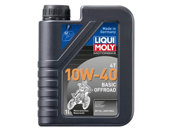 Liqui Moly Motorbike 4T 10W-40 Basic Offroad 1L / 4L 3059 3062