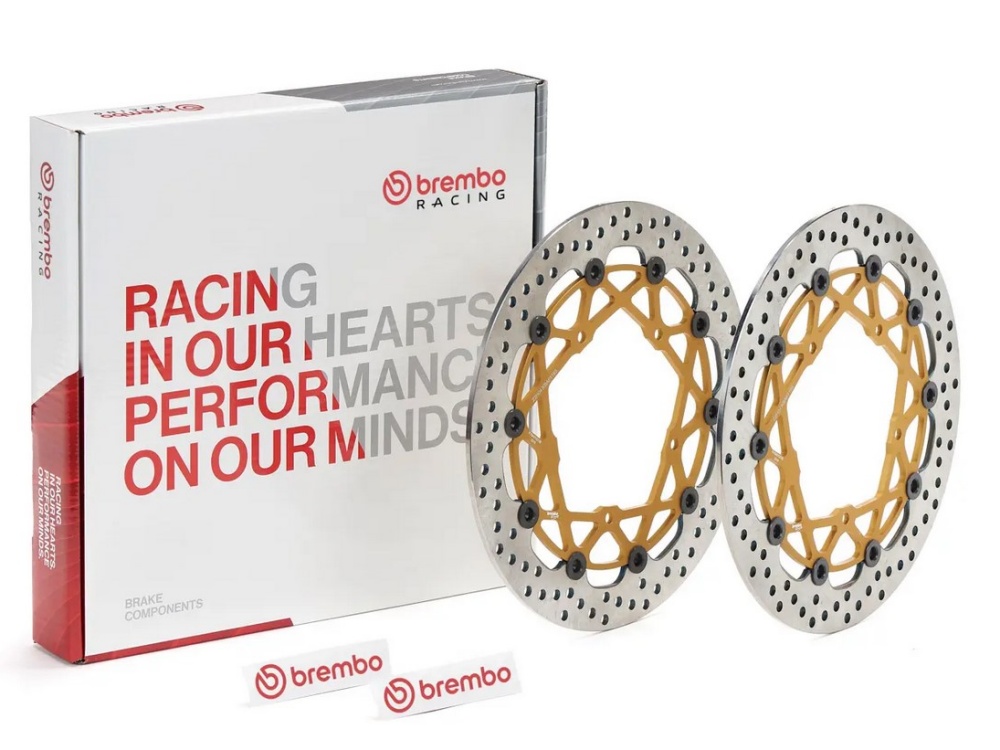 Brembo High-Performance Bremsscheiben Kit 208973734 passend für Kawasaki  ZX10R / ZX14R