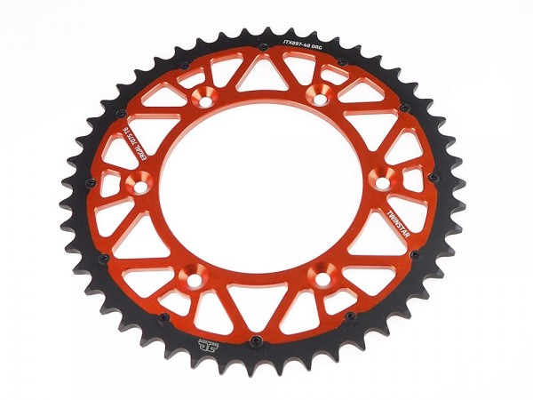 Kettenrad JT Twinstar 40 41 42 45 48 49 50 51 Zähne - (520) orange passend für KTM JTX897