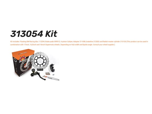 Moto-Master Supermoto Kit 313054 313054R für bike mit Headlights
