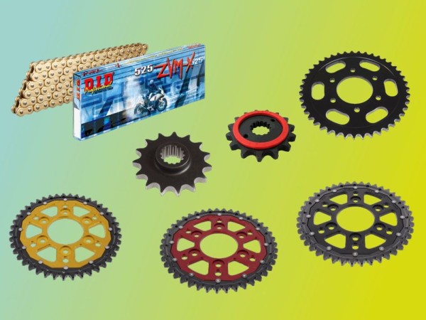 DID Kettensatz passend für Ducati 950 937 Desert X (Bj.22-) DID525ZVM-X2 Kette