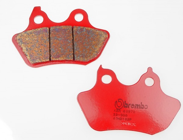 Brembo Bremsbelag Sinter hinten 07HD18SP passend für Harley Davidson