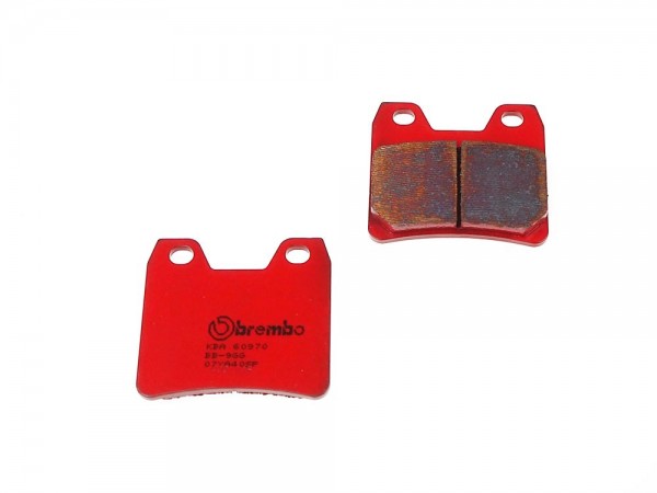 Brembo Standard Bremsbelag hinten Sinter 07YA40SP passend für Yamaha XJR 1300 RP02/RP06 (Bj.02-)