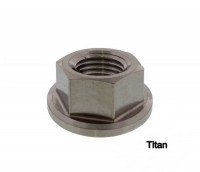 Vorschau: Mutter Kettenrad M10x1.25 blau rot schwarz titan Alu Vorschau: Mutter Kettenrad M10x1.25 blau rot schwarz titan Alu