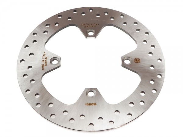 Brembo Bremsscheibe 68B407A4 hinten Triumph Scrambler 900 865 / ie (Bj.06-) Serie Oro