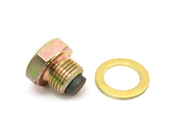 Ölablassschraube magnetisch JMP M14x1.25mm 12 mm / Titan / Alu Racing