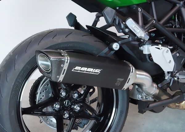 Bodis V4-M-CA Endschalldämpfer passend für Kawasaki Ninja 1000 H2 SX, SE; Baujahre: 2022-2025