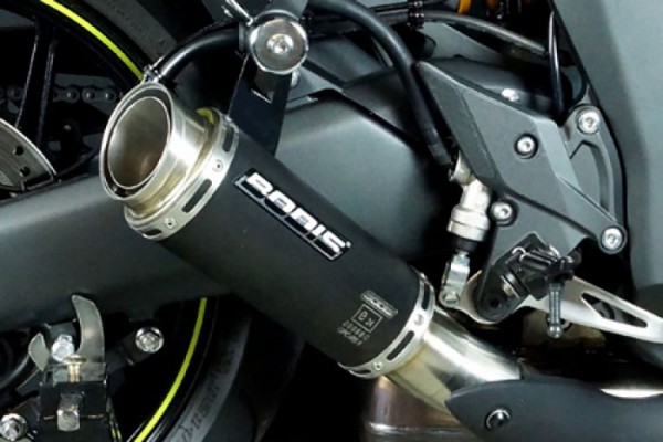 Bodis GPC-RS II Endschalldämpfer Slip On Satz 4-2 passend für Kawasaki Z1000 SX, Bj:2010-2019