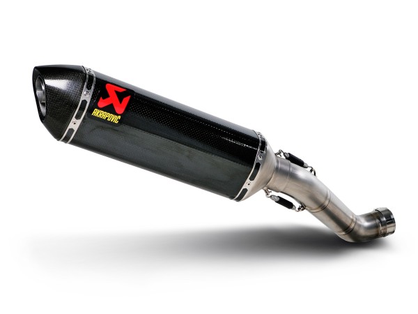 Akrapovic Slip On Schalldämpfer Carbon passend für Aprilia RSV4 / Tuono V4; Baujahre: 2009-2016