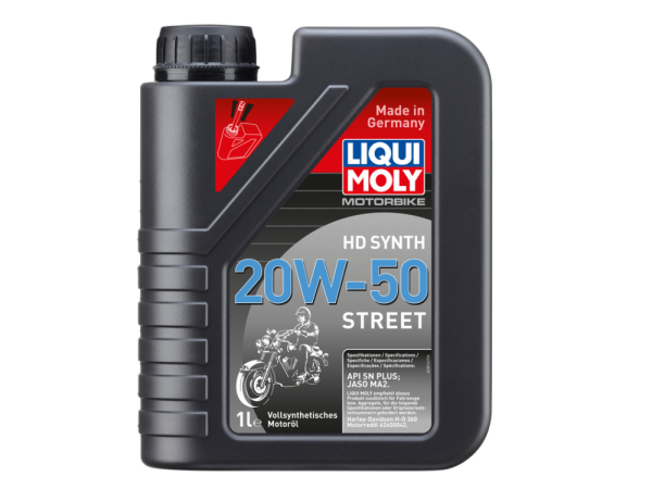 Liqui Moly Motorbike HD Synth 20W-50 Street 1L / 4L - 3816 3817