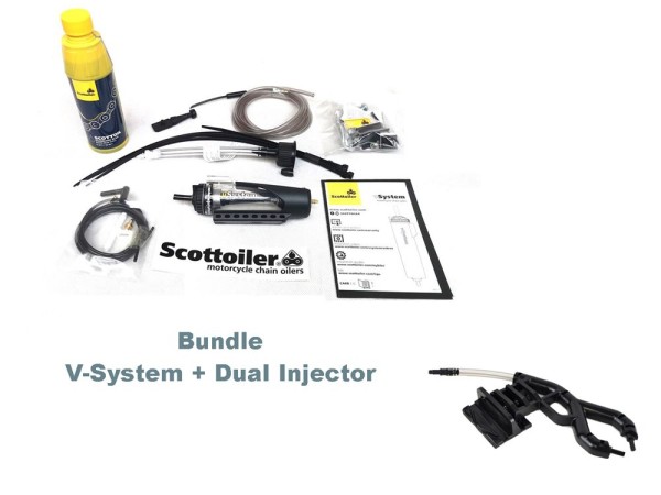 Bundle Scottoiler vSystem + Scorpion Dual Injector