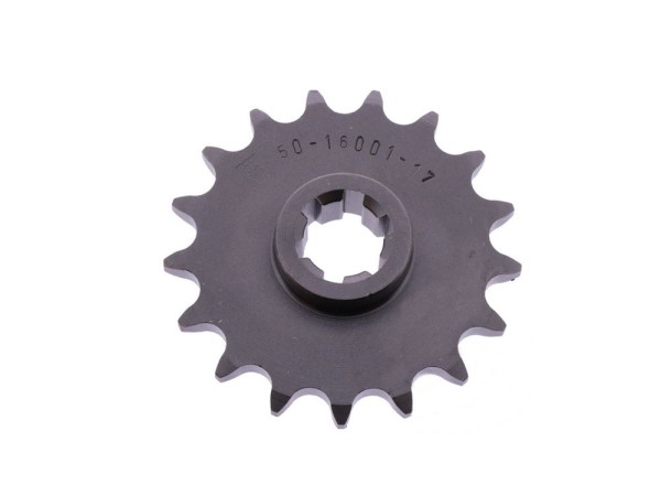 Kettenritzel Stahl CNC 16 17 Zähne (428) passend für TM Racing SMX 85 / MX 100