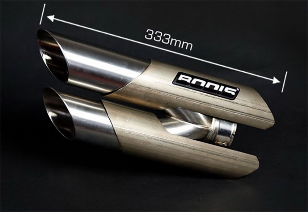 Bodis Duobolico Endschalldämpfer passend für Ducati Multistrada 1200 / S, Baujahre: 2010-2014