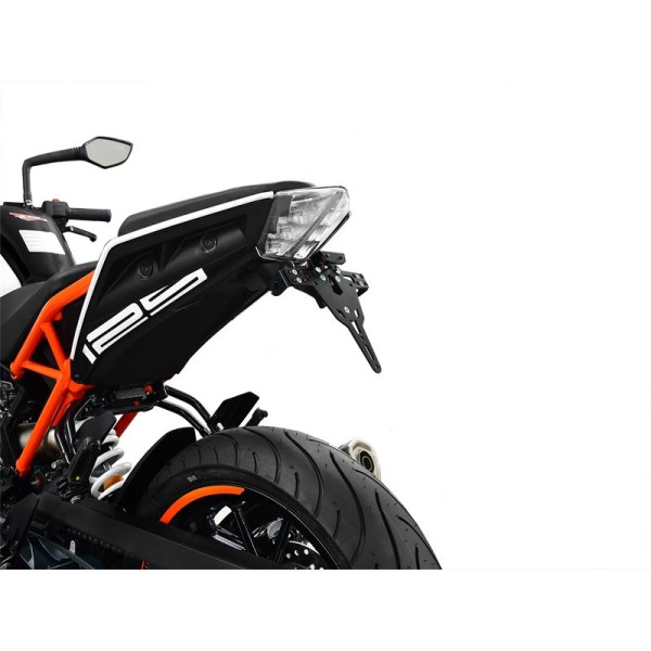 ZIEGER Pro Kennzeichenhalter passend für KTM 125 Duke / 390 Duke; Baujahre: 2017-2021