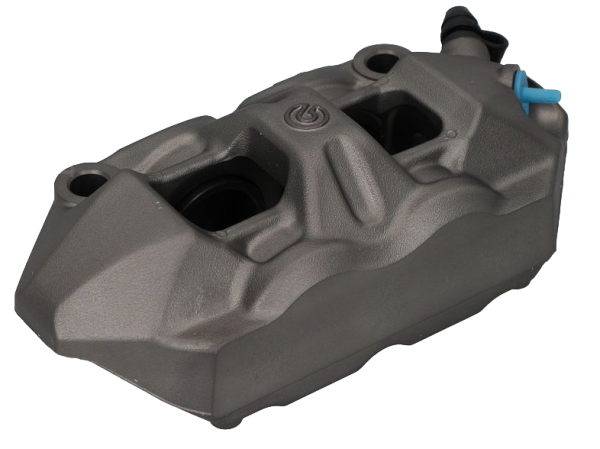 Brembo Bremszange M4.34 vorne aus Aluminium, Titan eloxiert Aprilia RSV4/ Ducati / KTM