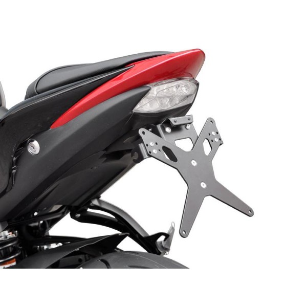 ZIEGER X-Line Kennzeichenhalter passend für Suzuki GSX-S 1000 / F / GSX-S 950; Baujahre: 2015-2022