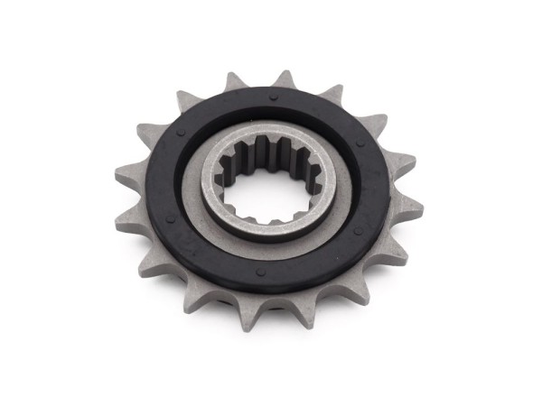 Ritzel gummiert Silent 16 Zähne (520) passend für Honda CB 750 Hornet RH12 / XL 750 Transalp RD16 RD