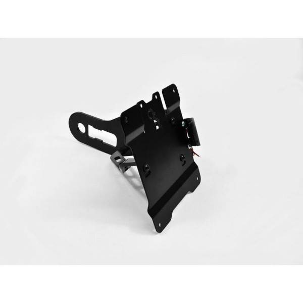 ZIEGER seitlicher Kennzeichenhalter passend für Kawasaki VN 900 / VN 2000; Baujahre: 2015