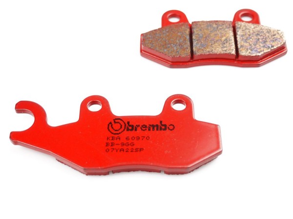 Brembo Standard Bremsbelag hinten Sinter 07YA22SP passend für Kawasaki Ninja 300 (Bj.13-)