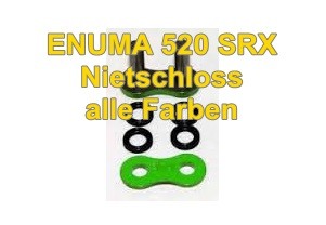 Enuma Nietschloss / Kettenschloss Enuma 520 SRX schwarz