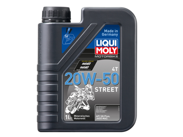 Liqui Moly Motorbike 4T 20W-50 Street 1L / 4L - 1500 1696