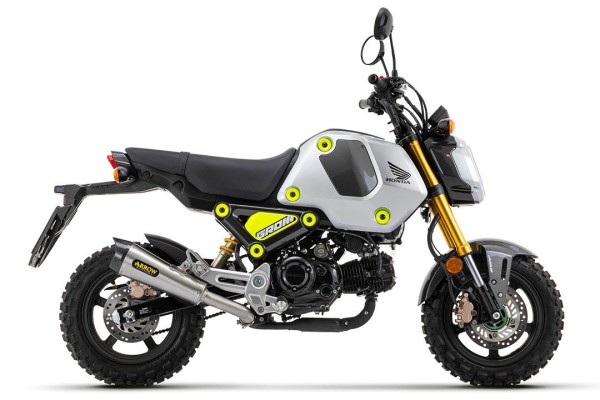 ARROW X-KONE Endschalldämpfer passend für Honda MSX125 Grom; Baujahre: ab 2021