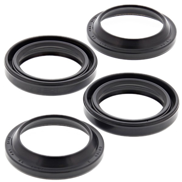 All-Balls Racing Set Gabelsimmerringe mit Staubkappe 56-182