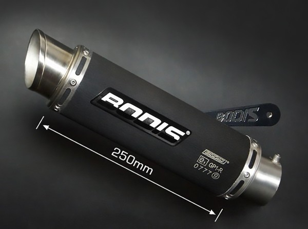 Bodis GP1-R Auspuff Endschalldämpfer passend für BMW S1000RR / M1000R/RR; Baujahre: 2009-2014