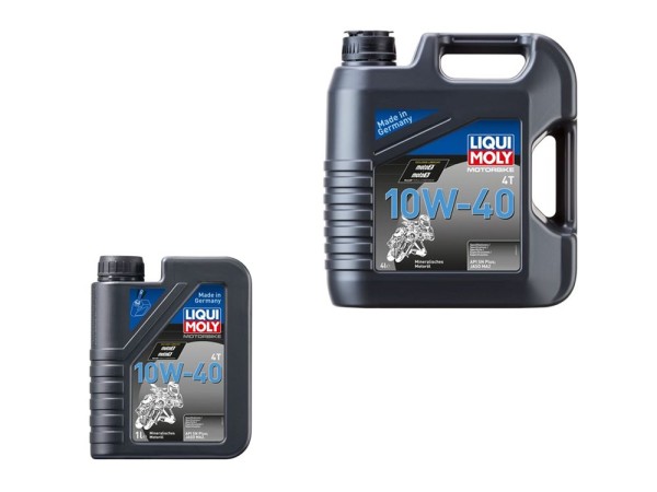 Liqui Moly Motorbike 4T 10W-40 - 1L / 4L 3044 3046