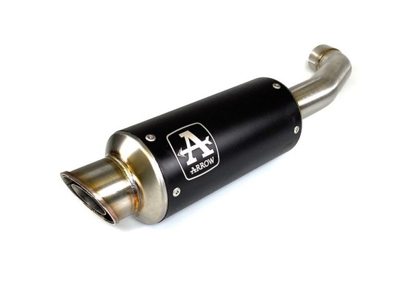 Arrow Auspuff GP2 Dark / Titan passend für KTM Duke 125 390 (Bj.21-23)