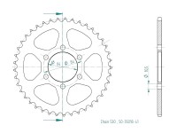 Kettenrad Stahl 33 40 41 42 43 44 45 50 Zähne - (530) passend für Suzuki GSX400 / GS400 GS450 GS500 Kettenrad Stahl 33 40 41 42 43 44 45 50 Zähne - (530) passend für Suzuki GSX400 / GS400 GS450 GS500