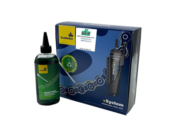 Scottoiler vSystem Kettenöler passend für BMW 700 850 GS Bj.17-) Special Kit
