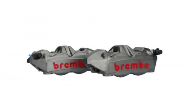 Brembo High Performance Bremszangenkit 4 Kolben-M4 Racing Monoblock (220988530) für links und rechts