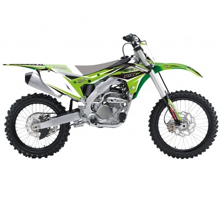 Aufkleber Set Dream 4 BlackBird Racing passend für Kawasaki KX 250 F, Baujahre: 2017-2019