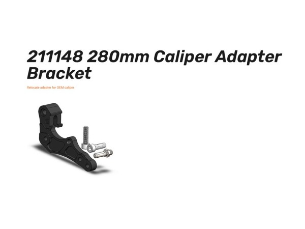 Moto-Master Bremssattel Oversize Adapter 280 mmm - 211148