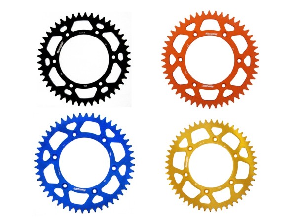 Kettenrad Aluminium Schlammnut supersprox 38 bis 53 Zähne (520) passend für KTM