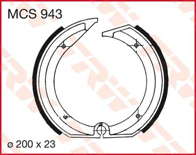 MCS943: Lucas Bremsbacken hinten MCS943