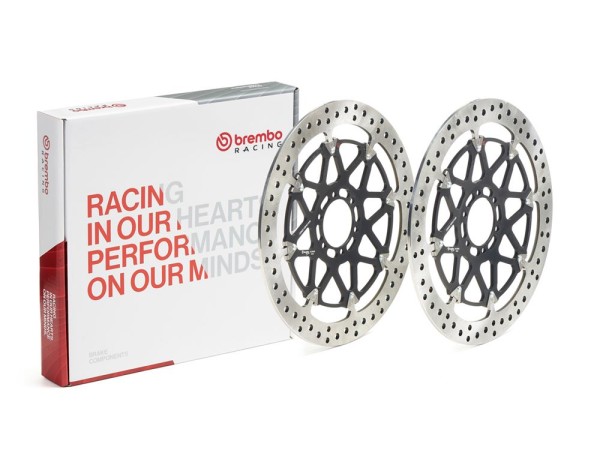 Brembo High-Performance Bremsscheiben Kit 208C89025 vorn passend für Aprilia RSV4 / RR / RF (Bj.17-)