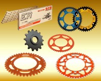 DID Kettensatz passend für KTM 300 EXC Enduro 2T Sixdays Bj 09 bis 11 mit DID520 diverse Kette DID Kettensatz passend für KTM 300 EXC Enduro 2T Sixdays Bj 09 bis 11 mit DID520 diverse Kette
