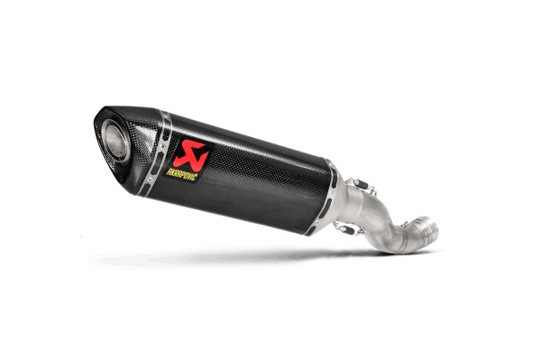 Akrapovic Slip On Schalldämpfer Carbon passend für Aprilia RSV4 / Tuono V4; Baujahre: 2017-2020